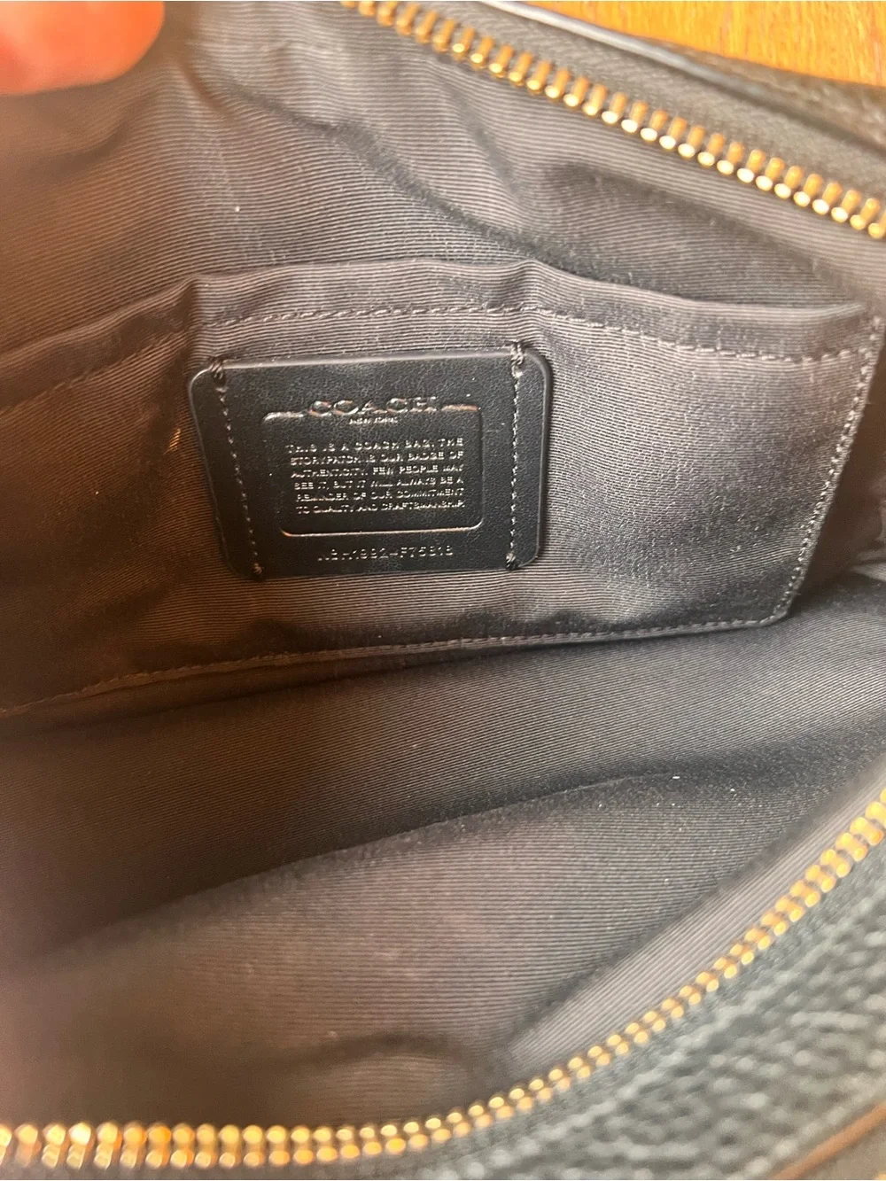 Dooney & Bourke Tan Olive Nylon and Brown Leather top  Old Money Style Backpack